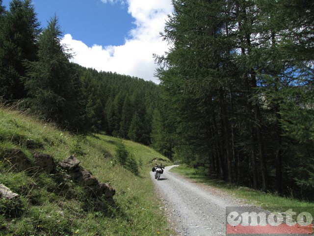 Balade Guillestre - Valberg : la fort  La Condamine Chtelard