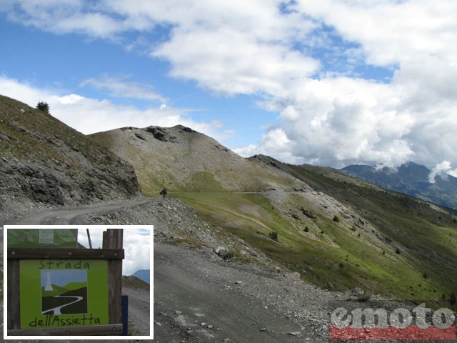 Balade Briançon - Susa : Départ de la Strada dell'Assietta