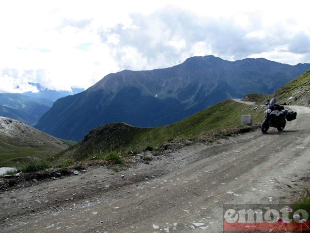 Balade Briançon - Susa : Strada dell'Assietta, montée vers le col