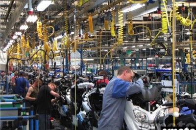 Visite usine MBK / Yamaha de Saint-Quentin