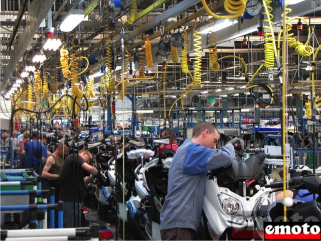Visite usine MBK / Yamaha de Saint-Quentin Visite usine MBK / Yamaha de Saint-Quentin