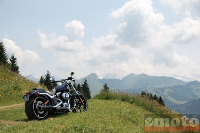 Morzine Harley Days 2013 : Harley-Davidson Breakout