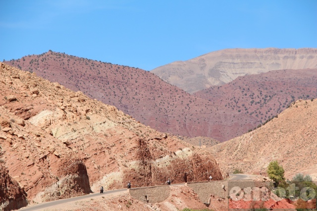 rallye v strom 2014 j2 marrakech ait ben haddou le canyon est en approche