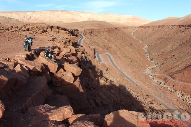 rallye v strom 2014 j2 marrakech ait ben haddou une petite pause pour contempler le paradis sur terre