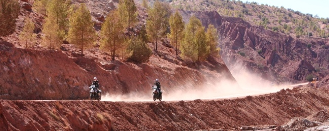 Rallye V-Strom 2014 J2: Marrakech - Ait Ben Haddou