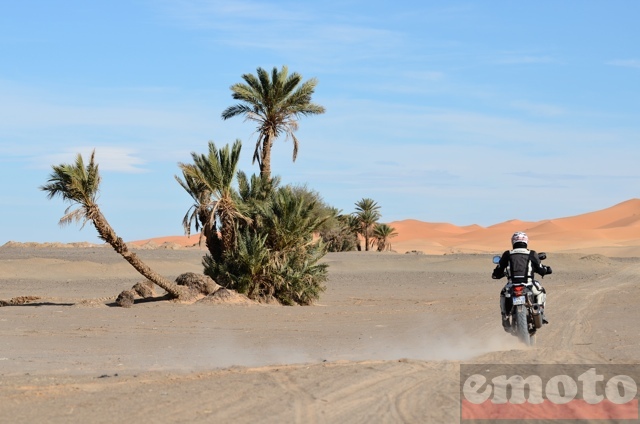 rallye v strom 2014 j3 ait ben haddou merzouga arrivee aux dunes