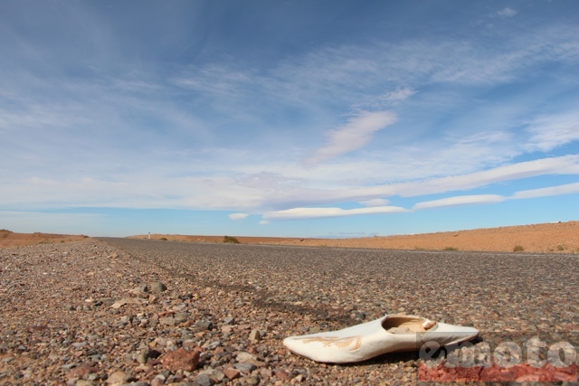 rallye v strom 2014 j3 ait ben haddou merzouga une babouche au bord de l interminable route