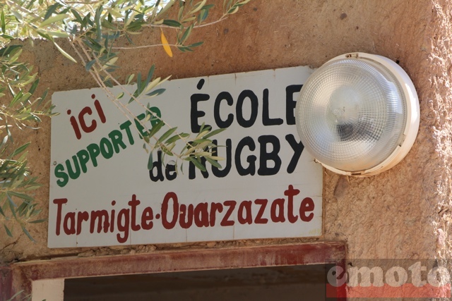 rallye v strom 2014 j5 zagora ouarzazate ecole de rugby et restaurant