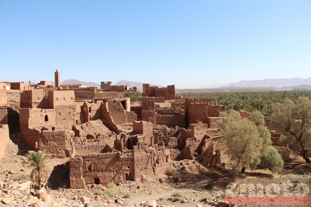 rallye v strom 2014 j5 zagora ouarzazate village dans la vallee du draa