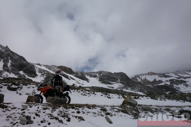 col du sommeiller la neige est toujours la debut juillet