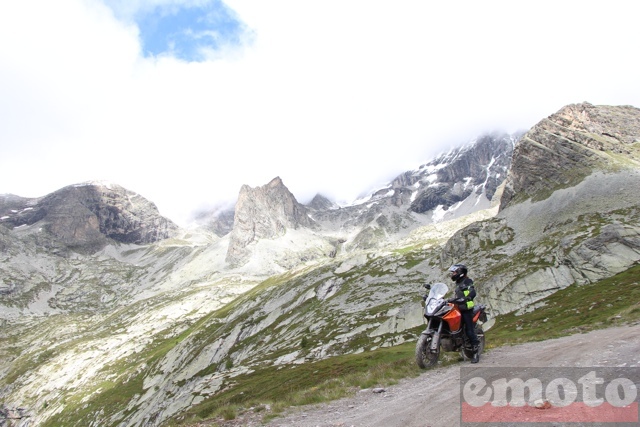 col du sommeiller petite pause panorama