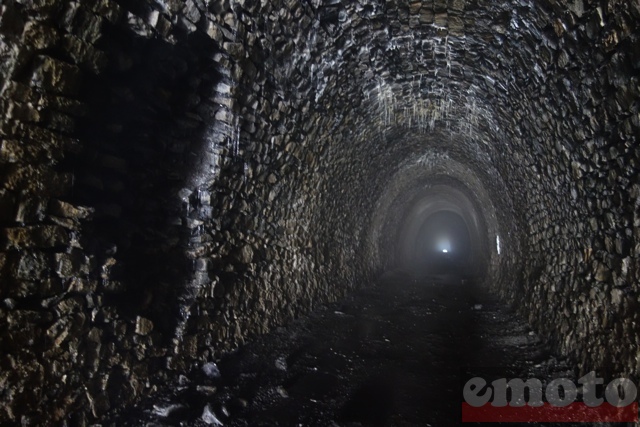 col du parpaillon dans le tunnel