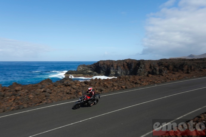 lanzarote balade panoramique avec la yamaha mt 07