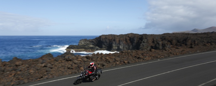 Route LZ-703 de La Hoya à El Golfo à Lanzarote