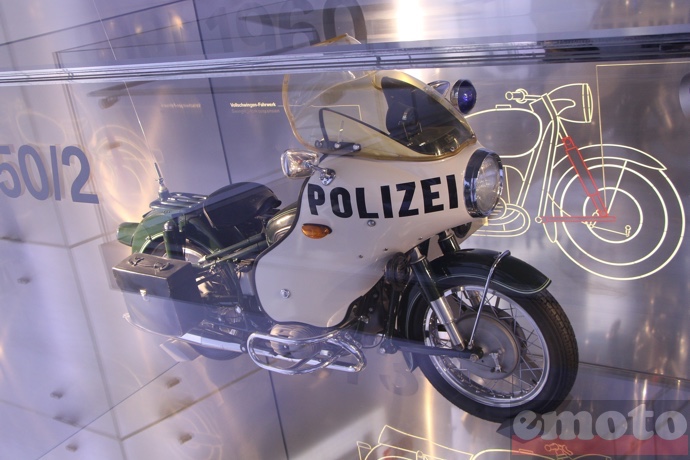 bmw r50 2 de la police allemande