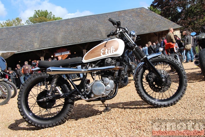 etik motorcycles yamaha sr 500 scrambler