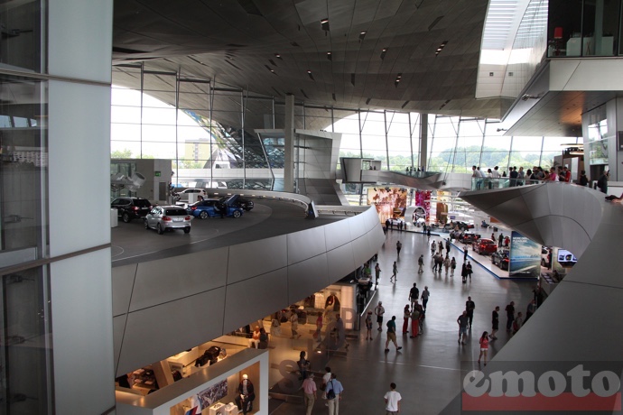 bmw welt int rieur design avec les diff rents espaces