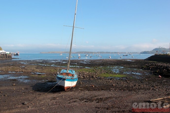 tracer tour ecosse j3 10 bateau au mouillage au port marr e basse