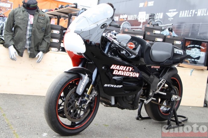 harley davidson vr1000 chez borie harley