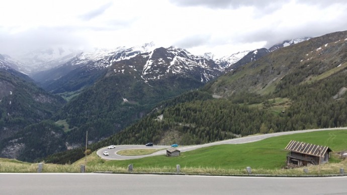 route du grossglockner vers heiligenblut