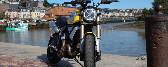 Road Trip Ducati Scrambler 1100, Paris Normandie Road Trip Ducati Scrambler 1100, Paris Normandie