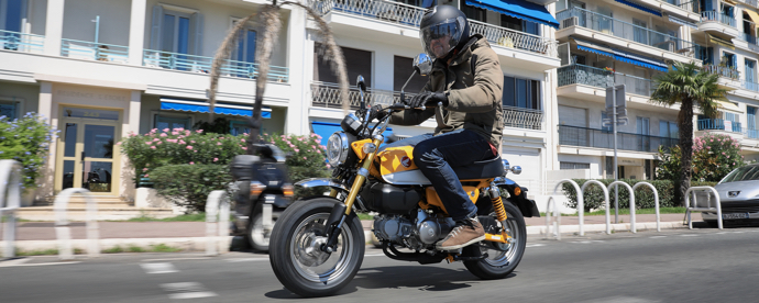 essai Honda Monkey 125 modèle 2018