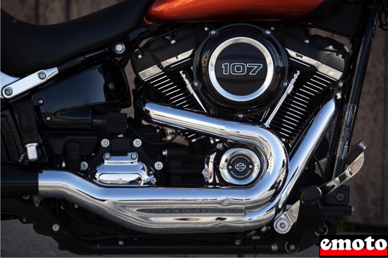 moteur v twin milwaukee eight seulement pour le sport glide