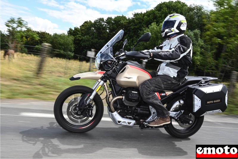 Essai Moto Guzzi V85 TT Travel, moto guzzi v85tt travel pour voyager