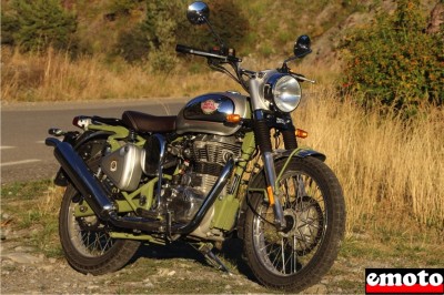 Essai Royal Enfield Bullet 500 Trials