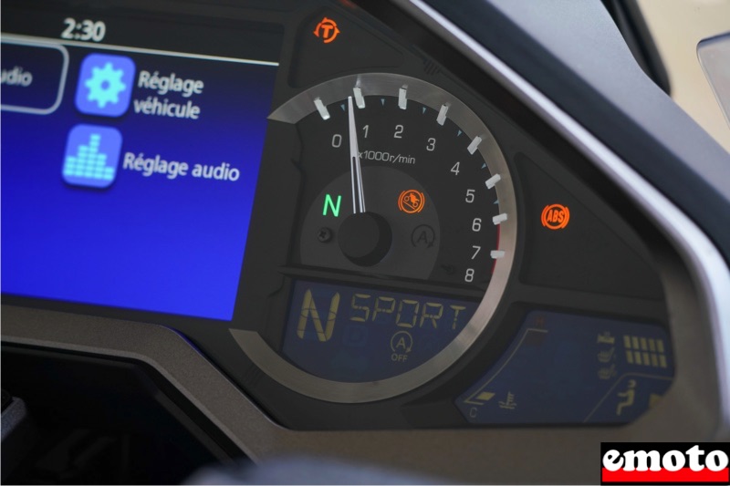 mode de conduite avec la boite automatique a double embrayage eco pluie route ou sport