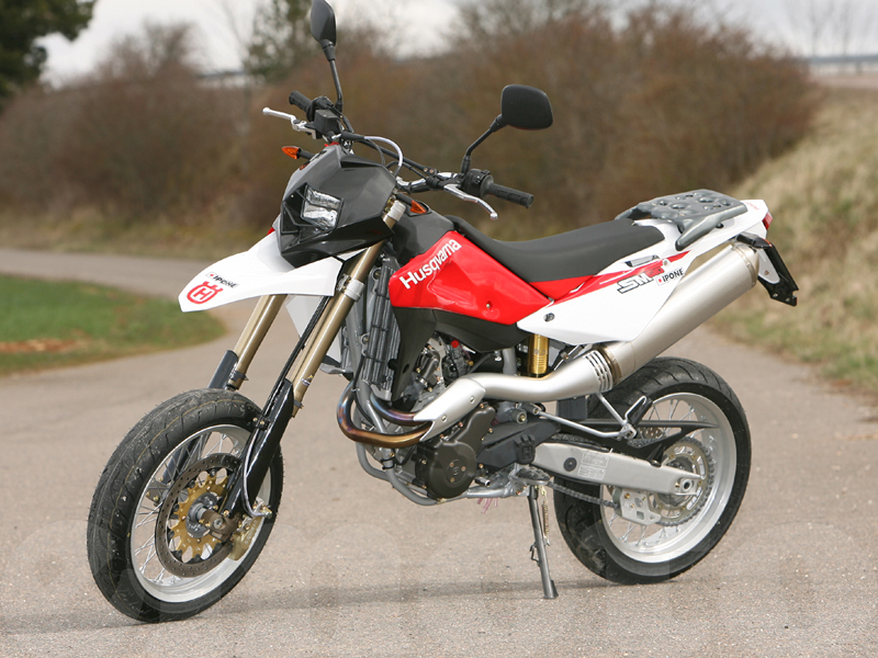 Essai Husqvarna 610 SM 2008 par Guillaume Mongin Essai Husqvarna 610 SM 2008 par Guillaume Mongin