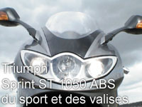 Essai Triumph Sprint ST 1050 ABS