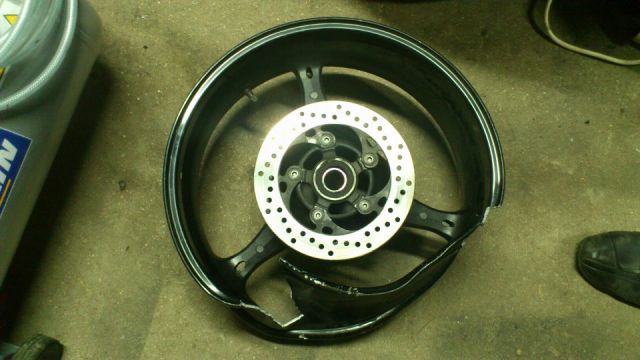 jante 600 gsxr 2005 sur modele 2007