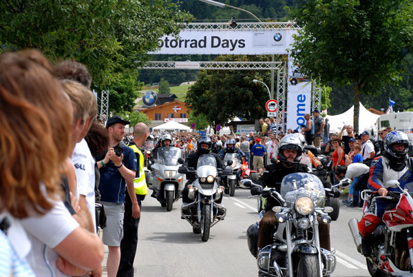 bmw motorrad days 2008 parade bmw motorrad days 2008 parade