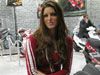 Les hôtesses du salon EICMA: les meilleures photos