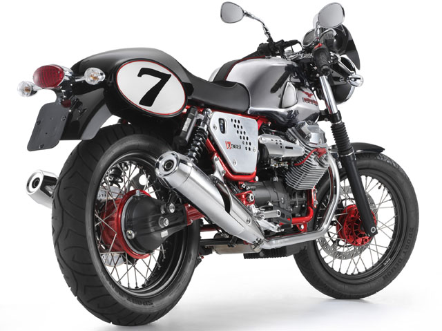 moto guzzi v7 racer arriere moto guzzi v7 racer arriere