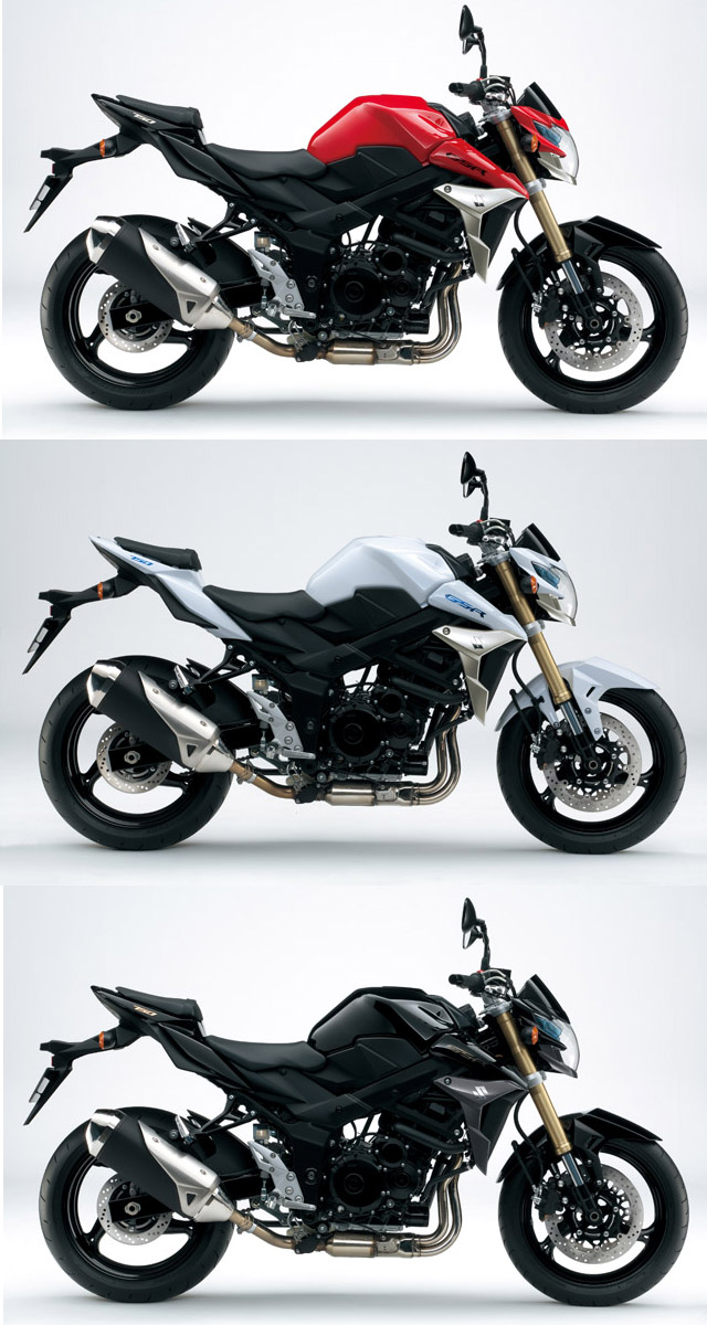 suzuki gsr 750 couleurs suzuki gsr 750 couleurs