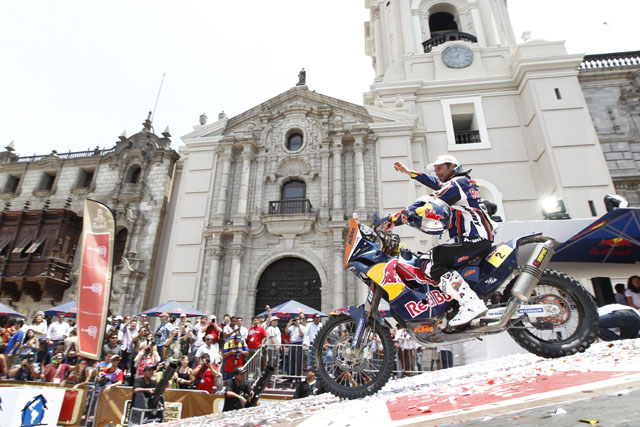 dakar 2012 lima cyril despres et sa ktm dakar 2012 lima cyril despres et sa ktm