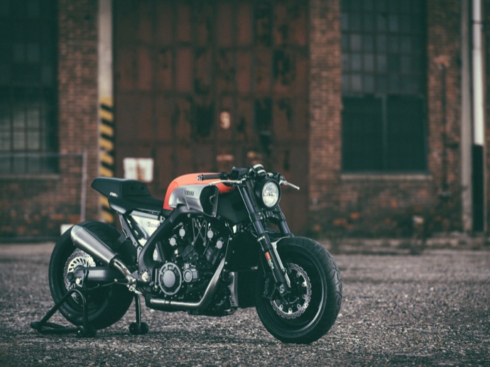 yamaha yart build vmax jvb infrared avec le moteur mis en avant yamaha yart build vmax jvb infrared avec le moteur mis en avant