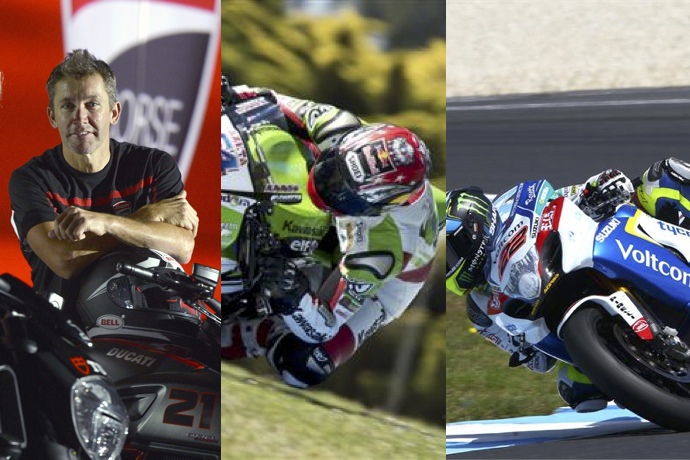wsbk a philip island avec troy bayliss alex lowes et kenan sofuoglu wsbk a philip island avec troy bayliss alex lowes et kenan sofuoglu