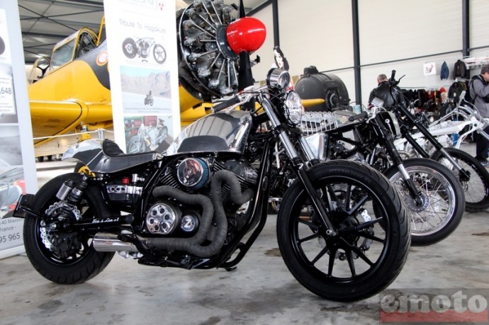 petit custom noir et alu chez zen motorcycles petit custom noir et alu chez zen motorcycles