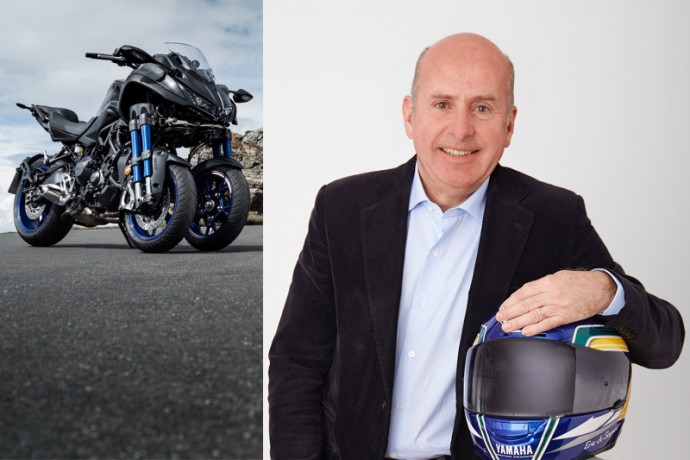 eric de seynes et la yamaha niken eric de seynes et la yamaha niken