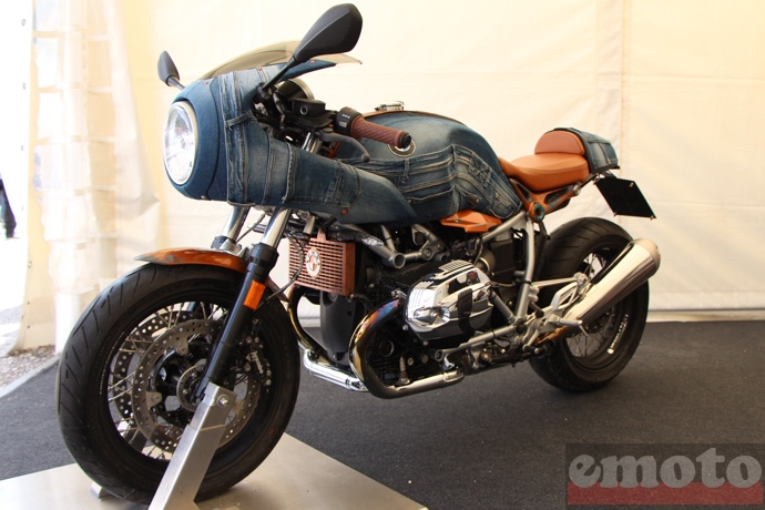 la bmw r ninet racer de nagel motors sur le stand de bmw financial services la bmw r ninet racer de nagel motors sur le stand de bmw financial services