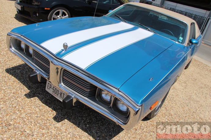 dodge charger de 1974 a l exposition auto de l atf dodge charger de 1974 a l exposition auto de l atf
