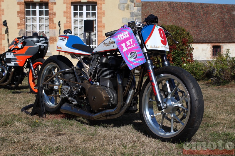 crazy bonnie un moteur triumph bonneville engage en freak class du sultans of sprint