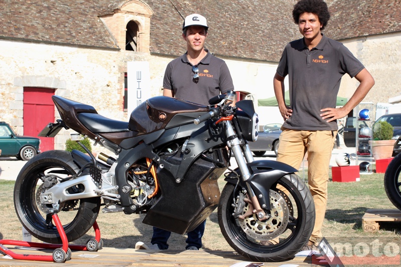 les fondateurs de newron et leur prototype a motors and soul