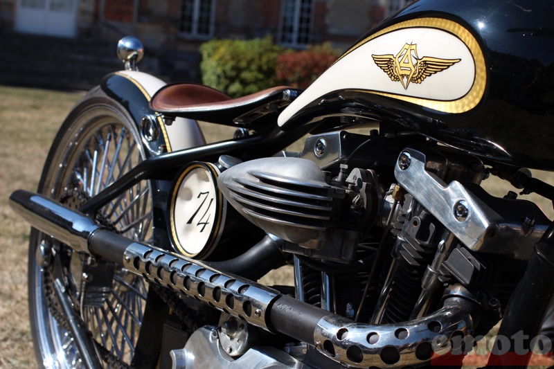 harley davidson esposee au concours de style