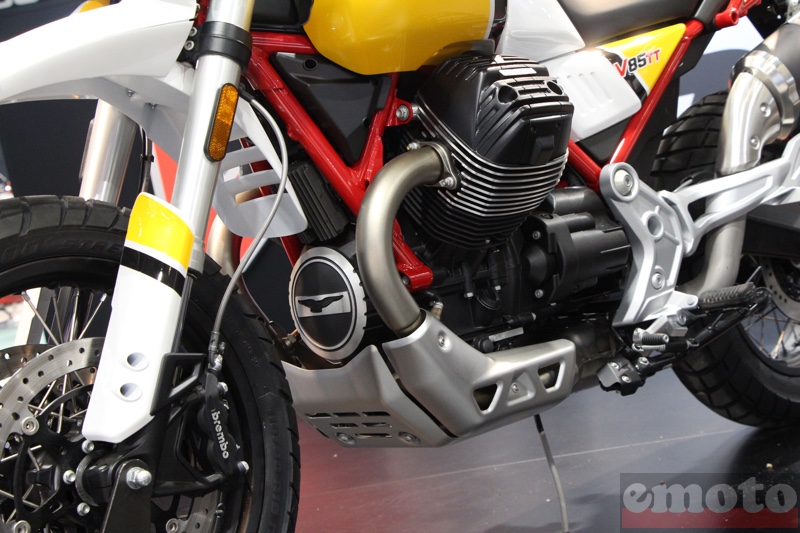sabot moteur et protection du collecteur de la v85 tt sabot moteur et protection du collecteur de la v85 tt