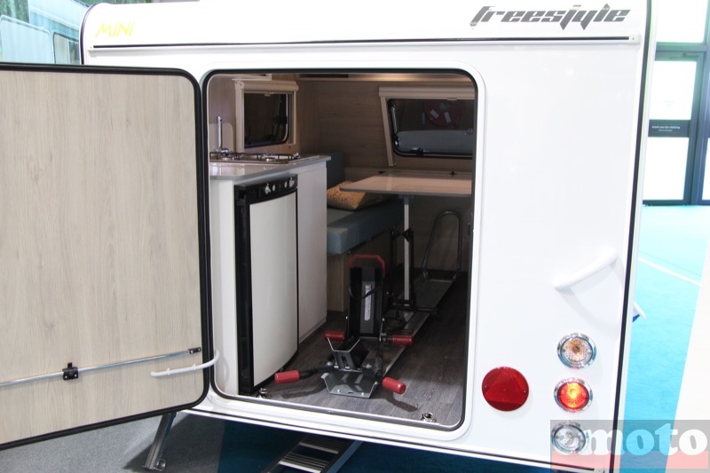 Caravane remorque porte-moto Mini Freestyle 270 Caravane remorque porte-moto Mini Freestyle 270