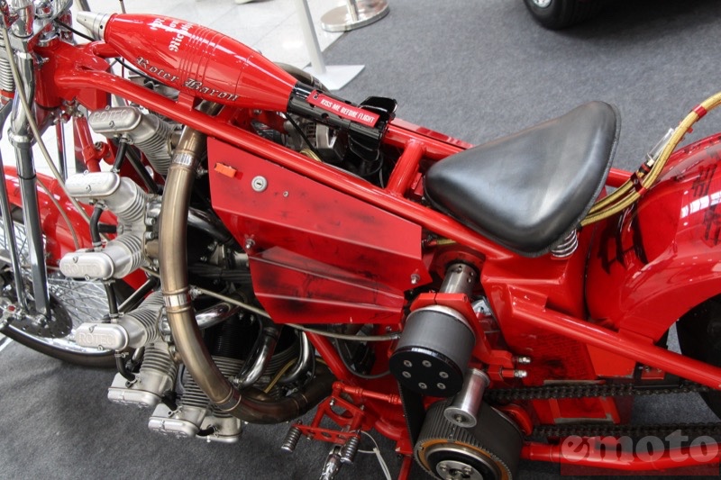 la moto baron rouge